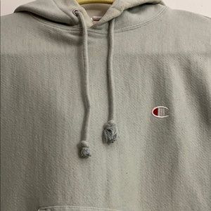 Chaplin logo patch hoodie sweater